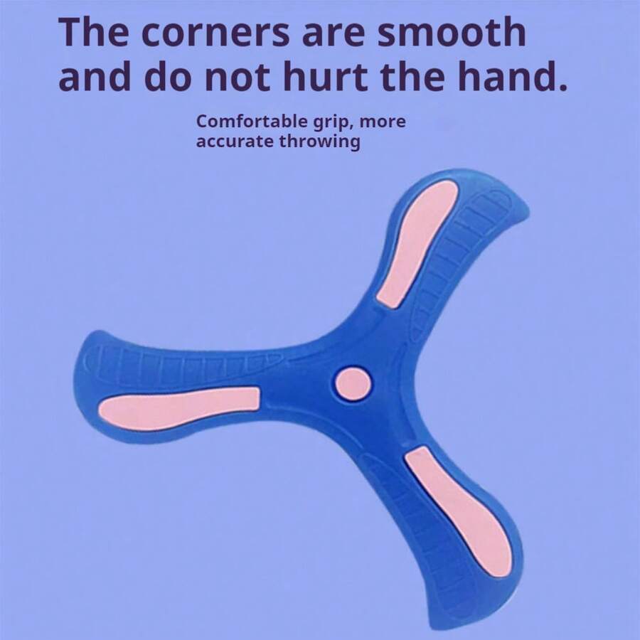 1/2pcs EVA Hand Throw TriBlade Boomerang Outdoor Interactive Toy