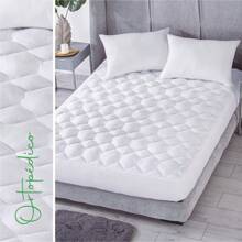 DOUBLE MATTRESS COVER, ADJUSTABLE MATTRESS COVER, MATTRESS COVER, CONCORD ULTRA-FRESH MATTRESS PROTECTOR - White - View 3