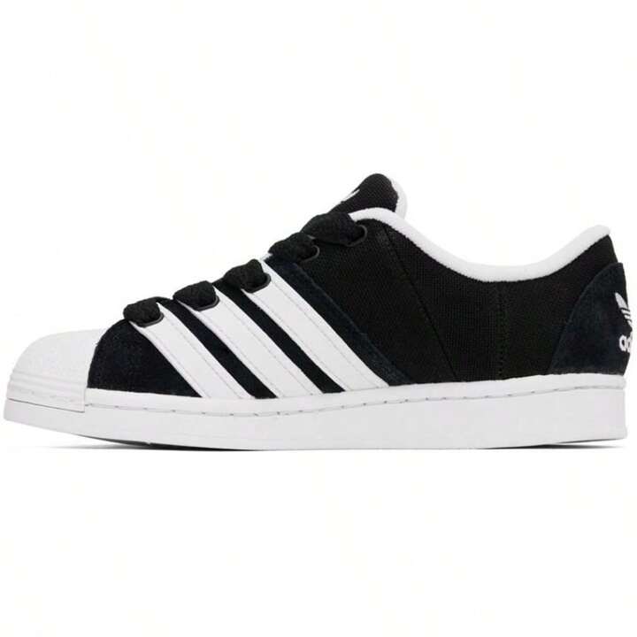 Adidas Originals Black & White Superstar Supermodified