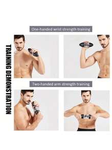 Ein metallischer selbststartender leiser Handgelenk-Powerball Armtrainer
