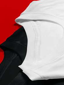 Men T-Shirts - 紫紅色 - 查看 4