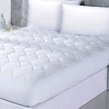 DOUBLE MATTRESS COVER, ADJUSTABLE MATTRESS COVER, MATTRESS COVER, CONCORD ULTRA-FRESH MATTRESS PROTECTOR - White - View 4