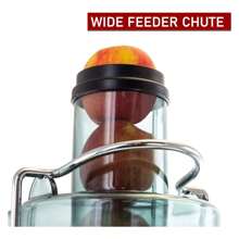 Cusimax Shop Wide Mouth Extractor Juice Machine With Dual Speed Centrifugal Stainless Steel Juicer, 3.5 Cup, Chrome Silver - Multicolor - View 5