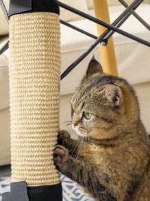 Sisal Gato Rascador Mat Gatinho Rectificando Pantalla de Garra Rascador Mueble Protector de Pierna de Mesa Sofá Tablero para rascar para Gatos Suministros para Mascotas