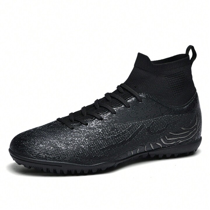Turf Soccer Shoes Mens Indoor Soccer Cleats Adualt High Ankle TF Football Boots Youth Wide Training Sneaker SHEIN USA