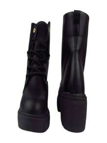 Women Pant Boots - màu đen - Xem 5