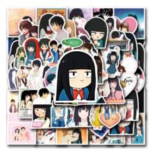 55 Miếng Dán Hoạt Hình Dễ Thương Chống Nước Phong Cách Kimi Ni Todoke Với Những Câu Trích Dẫn Truyền Cảm Hứng Để Trang Trí Nhật Ký Viên Đạn Cổ Điển, Vali, Máy Tính Xách Tay, Máy Tính Bảng [Chứng Nhận Trẻ Em] - kimi ni todoke-55PCS - Xem 4