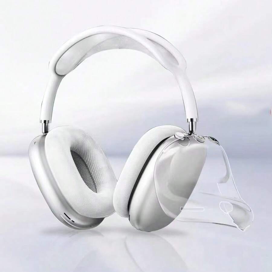 Transparent Protective Case For AirPods Max Headphones - Clear - View 1