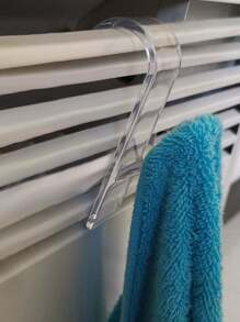 1 件廚房浴室夾式儲物架、毛巾架加熱毛巾架毛巾加熱器架衣架圍巾衣架掛鉤 - 白色 - 查看 2