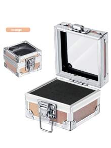 25孔美甲钻头收纳盒空金属盒美甲钻展示架美甲配件用品 - 彩色 - 查看 12