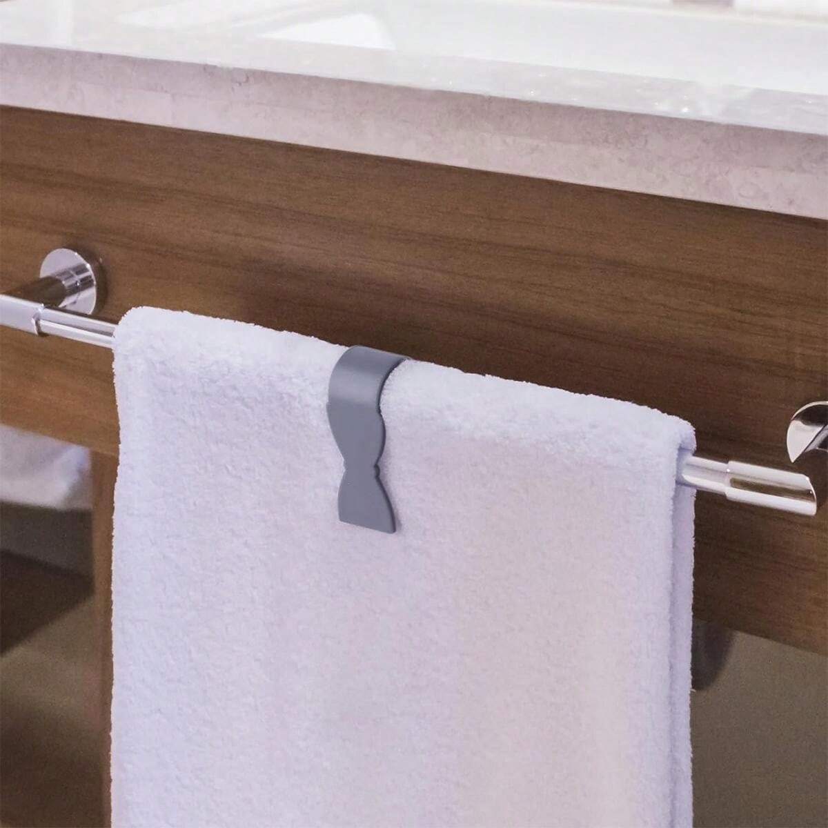 6 Kitchen Towel Clamps (6) To Prevent Towels From Falling For