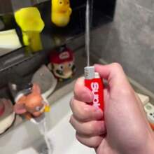開玩笑打火槍水槍玩具，送給女朋友的有趣禮物，一種怪異和瘋狂的噴水節日玩具 - 彩色 - 查看 2