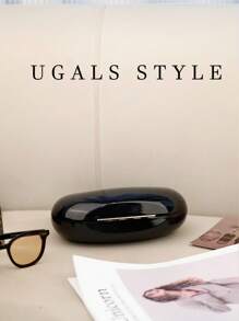 奢华 2025 女士派对舞会新月夹盒晚宴手拿包亚克力透明手拿包防水斜挎包 - 黑色 - 查看 3