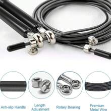 Cuerda Saltar Aluminio Box Crossfit Ultra Rapida - Plateado - Ver 4