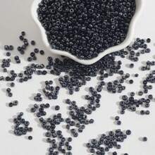 2 毫米 1800 颗金属玻璃种子珠、小工艺珠、小隔珠，用于制作珠宝 DIY 手链项链