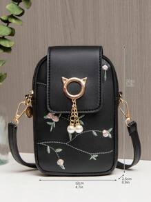 Women Crossbody - Hitam - View 3