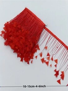 1Yards 10-15cm-4-6inch Pheasant Chicken Feathers Trims Sewing In Dress Fringe For Clothes Diy Needlework Decor Wedding Plume Crafts Accessories