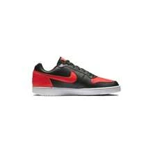 Ebernon Low AQ1775-004 Men's Black/Red Leather Skateboard Shoes CLK679 - 彩色 - 查看 1