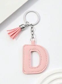 Móc khóa tua rua nhiều màu bằng da PU thủ công mới với 26 chữ cái tiếng Anh, móc khóa bằng da nhiều màu sắc làm quà tặng lễ hội sáng tạo, quà lưu niệm và quà tặng cho bạn bè, quà tặng sáng tạo cho bạn gái, quà tặng lễ hội, móc khóa cho điện thoại di động và chìa khóa xe hơi, phụ kiện túi xe học sinh dễ thương theo phong cách Goth Y2k - Nhiều màu - Xem 17