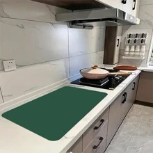 1pc Solid Color Diatomaceous Earth Water Absorbent Pad For Dish Drying, Heat Resistant Drain Mat For Household Kitchen, Coffee Maker Pad, Suitable For Kitchen, Countertop, Bar Accessories - Multicolor - View 33