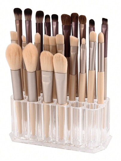 1pc Makeup Brush Holder, Nail Polish Storage Box, Transparent Brush Beauty Organizer And Cosmetics Display Storage Box, 5.12 Inches X 2.17 Inches X 2.17 Inches Bag,Room Decor, Bags,Makeup Bag,Vanity,Travel,Make Up Bag,Travel Essentials,Organizer,Storage,Travel Essential,Makeup Organizer,Makeup Bags,Make Up Organizer,Organiser,Toiletry Bag,Desk Organiser,Cosmetic Bag,Makeup Pouch,Make Up Organize,Vanity Accessories,Make Up Pouch,Make Up Bags,Jewellery Box,Pouch,Makeup Brush Holder,Brush Holder,Perfume Organiser,Pouch Bag