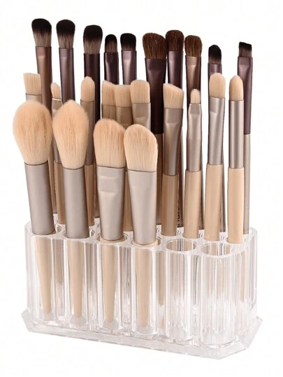 1pc Makeup Brush Holder, Nail Polish Storage Box, Transparent Brush Beauty Organizer And Cosmetics Display Storage Box, 5.12 Inches X 2.17 Inches X 2.17 Inches Bag,Room Decor, Bags,Makeup Bag,Vanity,Travel,Make Up Bag,Travel Essentials,Organizer,Storage,Travel Essential,Makeup Organizer,Makeup Bags,Make Up Organizer,Organiser,Toiletry Bag,Desk Organiser,Cosmetic Bag,Makeup Pouch,Make Up Organize,Vanity Accessories,Make Up Pouch,Make Up Bags,Jewellery Box,Pouch,Makeup Brush Holder,Brush Holder,Perfume Organiser,Pouch Bag,Gifts For Women,Christmas Gifts,Gift Ideas For Women