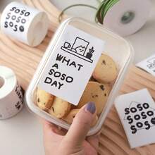 200 miếng dán/băng dán Graffiti 3,2 inch mỗi ngày, con dấu đóng gói quà tặng, nhãn dán trang trí, nhãn dán chống thấm nước, tem/nhãn dán sổ lưu niệm hoạt hình dễ thương, đề can phác thảo vẽ tay, nhãn dán niêm phong bao bì cuộn tròn, đề can thủ công sáng tạo, đề can Vinyl chống nước Quà tặng tự làm/điện thoại/máy tính xách tay /Pad/Đồng hồ/Xe máy/Chai - Nhiều màu - Xem 5