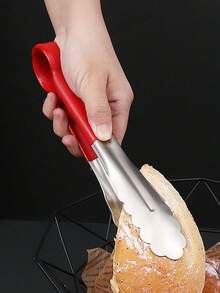 加厚超長燒烤鉗，適用於燒烤，炸餅，鐵板牛排，廚房不鏽鋼家用魚糕夾，超厚食品鉗，燒烤，野餐，露營，花園，露台，戶外，假期，派對，花園戶外裝飾 - 彩色 - 查看 11