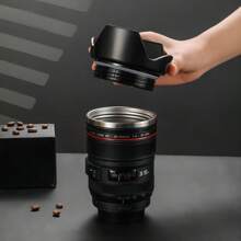 1 Máy Tính Sáng Tạo Ống Kính Máy Ảnh Cốc, Cốc Cà Phê, Di Động Tặng Cốc Dành Cho Nam/Nữ Học Sinh Hoặc Cặp Đôi, lễ Hội Quà Tặng - 350ml - Xem 5