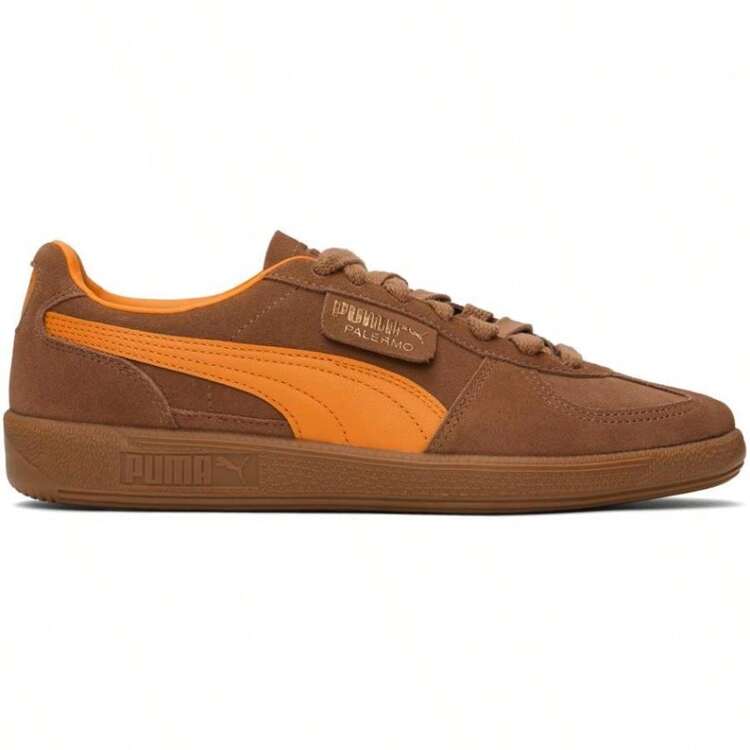 Puma Brown Palermo Sneakers SHEIN