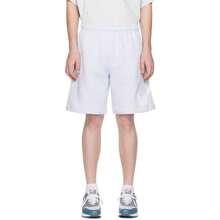 Blue Drawstring Shorts - Default - View 1