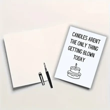 Tarjeta de cumpleaños de amor sucio y seductor - Ingenioso y procaz para esposo o novio - Broma hilarante en el interior - Una sorpresa atrevida pero reflexiva para su día especial - 1 pieza, idea de regalo de diseño de alta calidad, Navidad