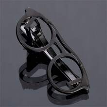 1 pieza Clip de corbata personalizado divertido y genial con diseño de pistola en color negro para hombres - Negro de pistola - Ver 15