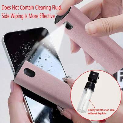 ชุดขวดสเปรย์สกรีนไฟเบอร์ Ultra-Fine แบบพกพา 2in1 อเนกประสงค์ (สินค้าไม่มีของเหลว จำหน่ายเฉพาะขวดเปล่า)