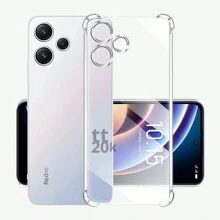 Capinha Xiaomi Redmi 12 Anti Queda Transparente Premium Tpu - Multicolorido - Visão 4