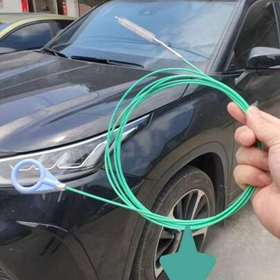 Car Sunroof Drainage Hole Dredger, Door Pipeline Cleaning Brush, Fuel Tank Drainage Pipe Plugging Special Cleaning Tool