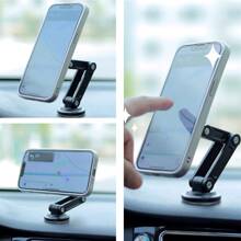 360 ° drehbarer magnetischer Autotelefonhalter Autonavigation Magsafe Telefonständerhalterung Faltbarer Telefonhalter