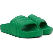Adidas Bản gốc Adilette xanh 22 slide - mặc định - Xem 5