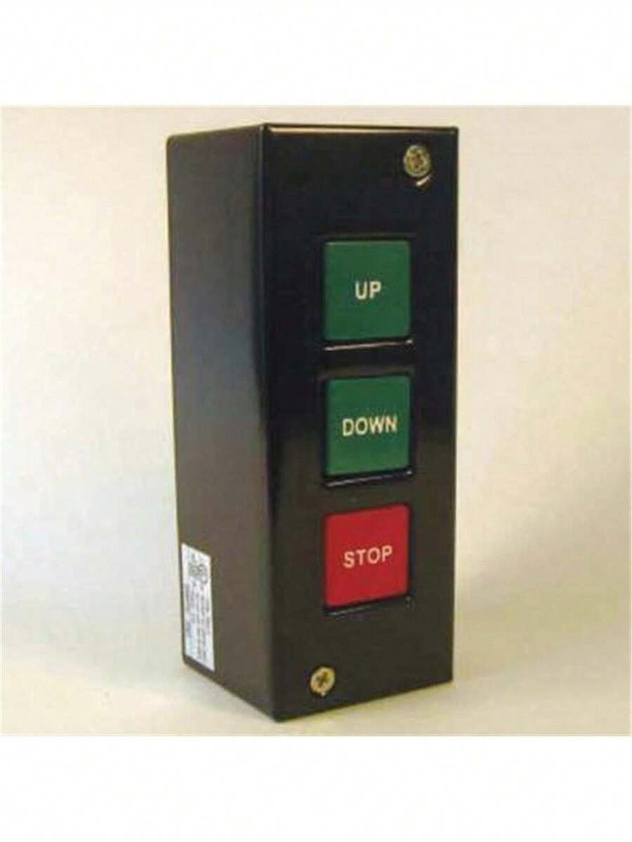 NEMA 1 Momentary Contact Up-Down-Stop 3 Position Pushbutton Commercial ...