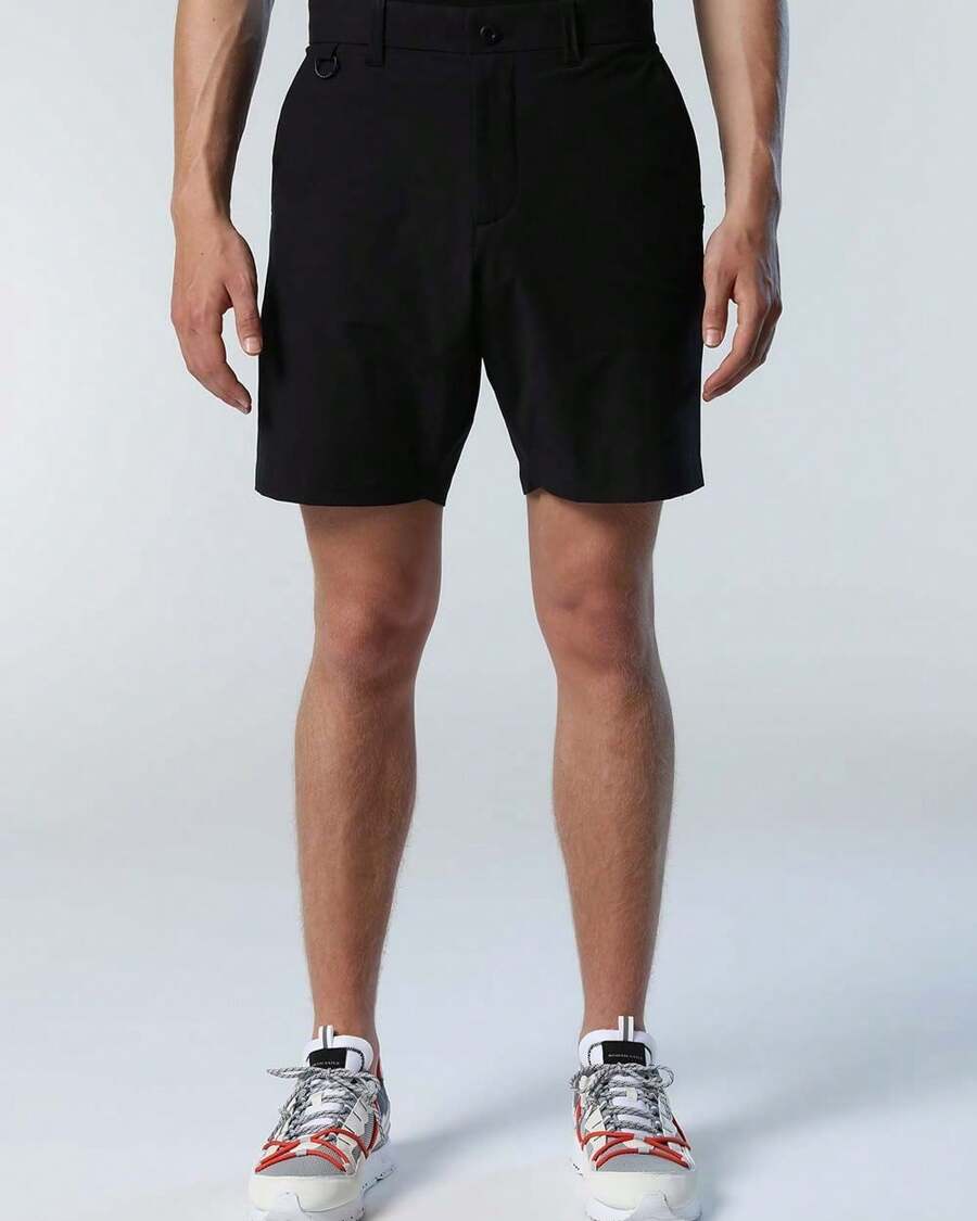 North Sails Connor /S - Regular Fit Chino Short - Black Shorts