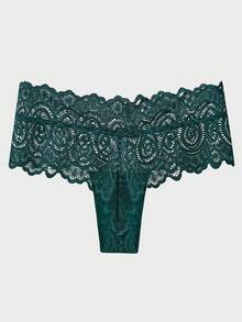4 Pièces/set Culottes En Dentelle Sexy Pour Femmes À Taille Mi-haute