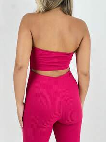 Women Jumpsuits - Màu Hồng Tươi - Xem 2