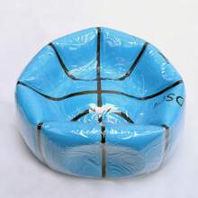 1 No. 7 Dark Blue Basketball For Son, Indoor And Outdoor Anti Slip And Wear-Resistant Basketball Training And Competition, Sports Specific Ball For Sports, Black Small Air Cylinder For Gift