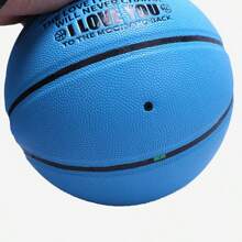 1 No. 7 Dark Blue Basketball For Son, Indoor And Outdoor Anti Slip And Wear-Resistant Basketball Training And Competition, Sports Specific Ball For Sports, Black Small Air Cylinder For Gift