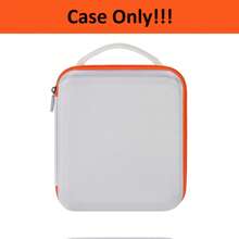 ALKOO 適用於Yoto Mini音頻播放器的收納盒，可放置便攜式收音機、耳機、充電線和多達160張有聲讀物卡片（僅限盒子） - 白色 - 查看 2