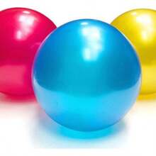 25 Pelotas Plástico Colores Fiesta Regalo Juguete - Multicolor - Ver 6