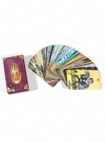 1set The Mystery Tarot A 78 Cards Tarot Deck,Runes,Jenga,Dungeons And Dragons>Arcade