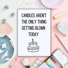 Tarjeta de cumpleaños de amor sucio y seductor - Ingenioso y procaz para esposo o novio - Broma hilarante en el interior - Una sorpresa atrevida pero reflexiva para su día especial - 1 pieza, idea de regalo de diseño de alta calidad, Navidad