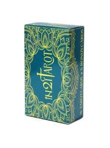 1set The In2i Tarot A 78 Cards Deck - Blue - View 4