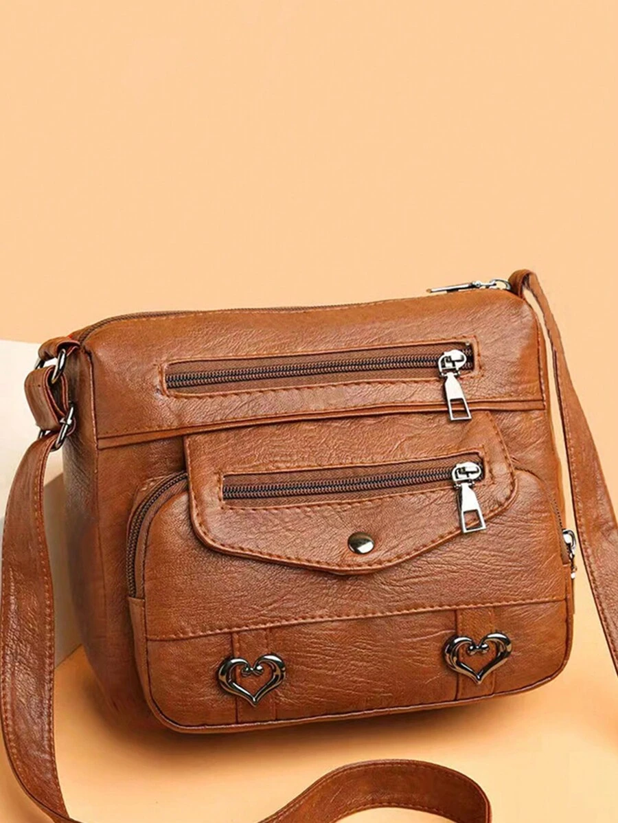 新款韩版时尚软皮女士旅行背包